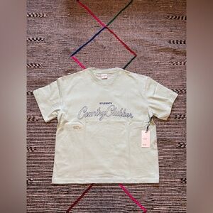 Men's NWT Students Golf streetware brand "country clubber" Mint Green T-Shirt